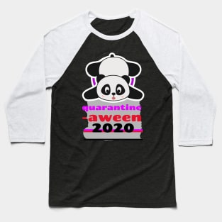 Quarantine-oween 2020 (panda) Baseball T-Shirt